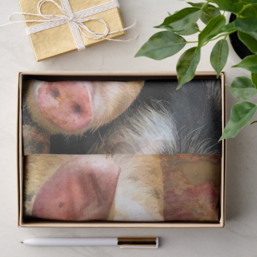 VARKENS TISSUEPAPIER (Geschenk)