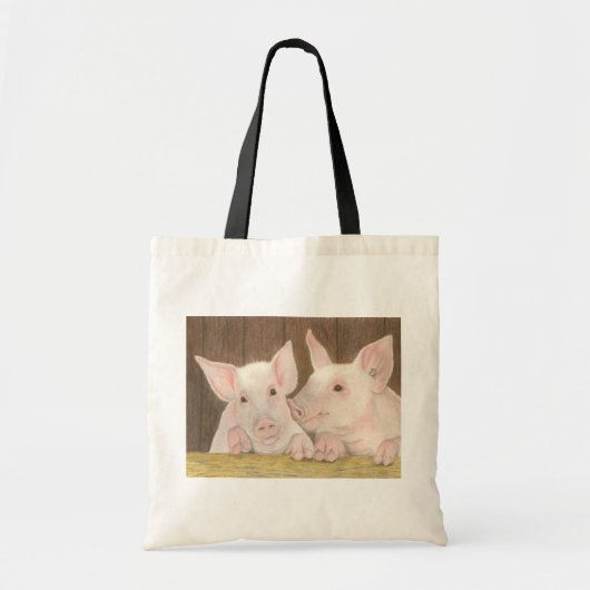 Varkens Tote Bag (Voorkant)