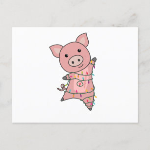 Varkens Varkens Kerstaven Briefkaart