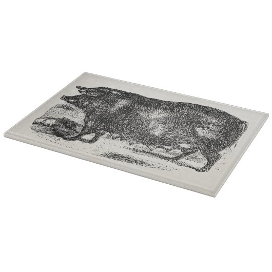 Varkens Varkens Varkens Gepersonaliseerde dieren Snijplank (Hoek)