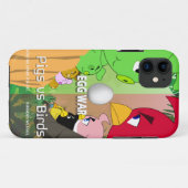 Varkens versus vogels Deel3. Eioorlog/parodie Case-Mate iPhone Case (Achterkant (horizontaal))