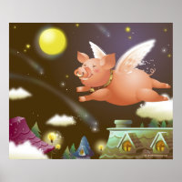 Varkens vliegen in de lucht