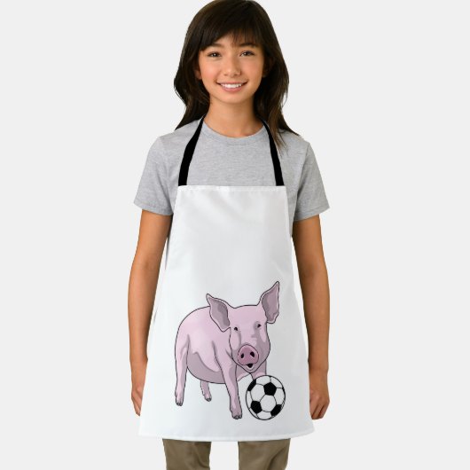 Varkens Voetbal Soccer Schort (Insitu)