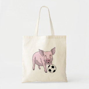 Varkens Voetbal Soccer Tote Bag