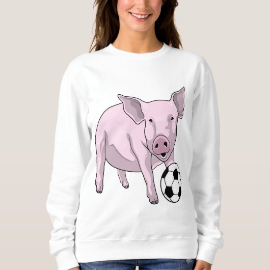 Varkens Voetbal Soccer Trui (Voorkant)