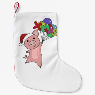 Varkens Vruchtbare kerstdieren Varkens  Kleine Kerstsok