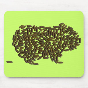Varkens w. Poopie Mousepad Muismat
