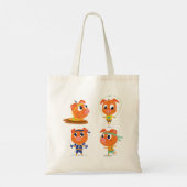 Varkens werken tote bag (Achterkant)