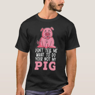 Varkens Whisperer Animal Farmer Vleesvarkens Varke T-shirt