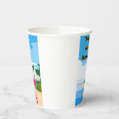 Varkens willen plezier hebben papieren bekers (Links)