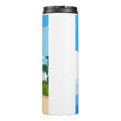 Varkens willen plezier hebben thermosbeker (Achterkant)