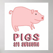 Varkens zijn Geweldige Poster (Voorkant)