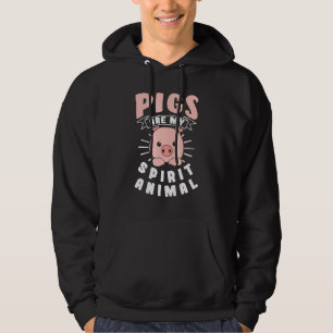 Varkens zijn mijn gedistilleerde dieren hoodie
