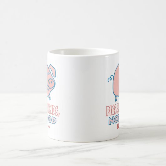 Varkens zijn vrienden-Mok Koffiemok (Center)