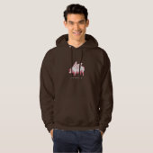 Varkens zullen vliegen! hoodie (Voorkant volledig)