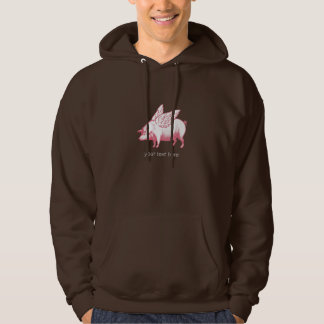 Varkens zullen vliegen! hoodie