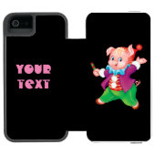 varkensachtig incipio iPhone portemonnee hoesje (Agenda Open)