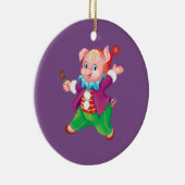 varkensachtig keramisch ornament (Rechts)