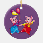 varkensachtig keramisch ornament (Achterkant)