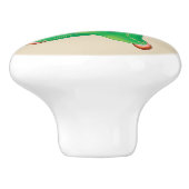 varkensachtig keramische knop (Zijkant)