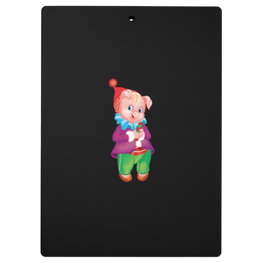 varkensachtig klembord (Achterkant)