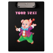 varkensachtig klembord (Voorkant)