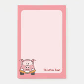 Varkensauto Cartoon Post-it® Notes (Voorkant)