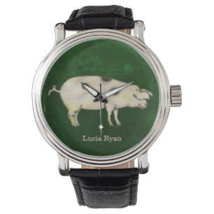 varkensbaconuur horloge