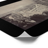 Varkensbewerking Foto 1900 Poster (Hoek)