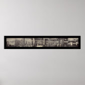 Varkensbewerking Foto 1900 Poster (Voorkant)