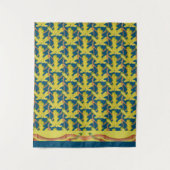 Varkensbladeren op tapijten wandkleed (Voorkant)