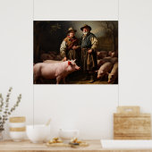 Varkensboeren Poster (Keuken)