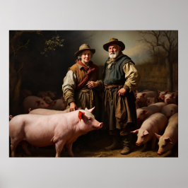 Varkensboeren Poster