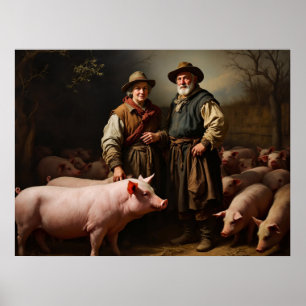 Varkensboeren Poster