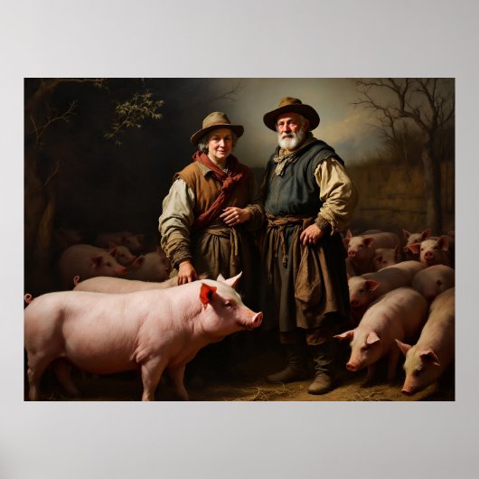 Varkensboeren Poster (Voorkant)