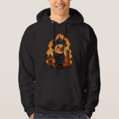 Varkensbrandweerman op brandweervarken hoodie (Voorkant)