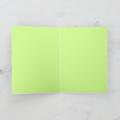 Varkensbril — Wenskaart van varkensgletjes en wijn Kaart (Binnen)