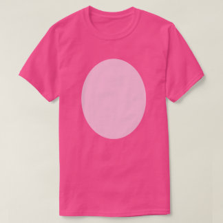 Varkensbuik roze bont boerendier t-shirt
