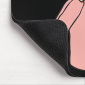 Varkensdier ASL Handgebaar Doof Gehoorverlies Awar Muismat (Hoek)