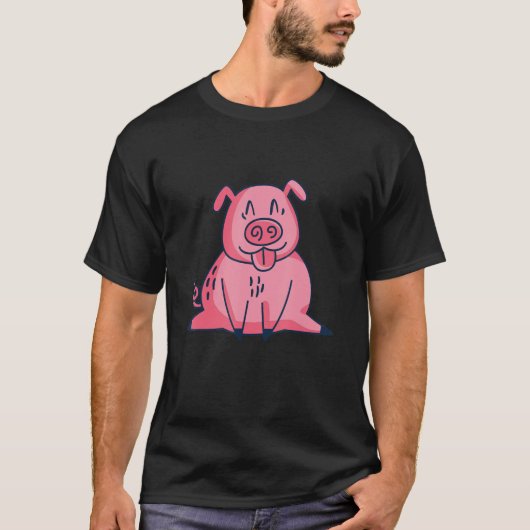 Varkensdier T-shirt (Voorkant)