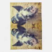 Varkensdier Theedoek (Verticaal)