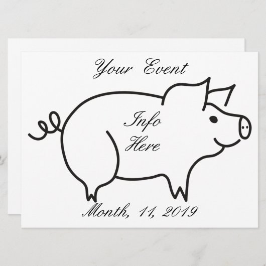 Varkensdier Thunder_Cove (Voorkant / Achterkant)