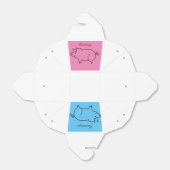 Varkensdier Thunder_Cove Bedankdoosjes (Uitgevouwen)