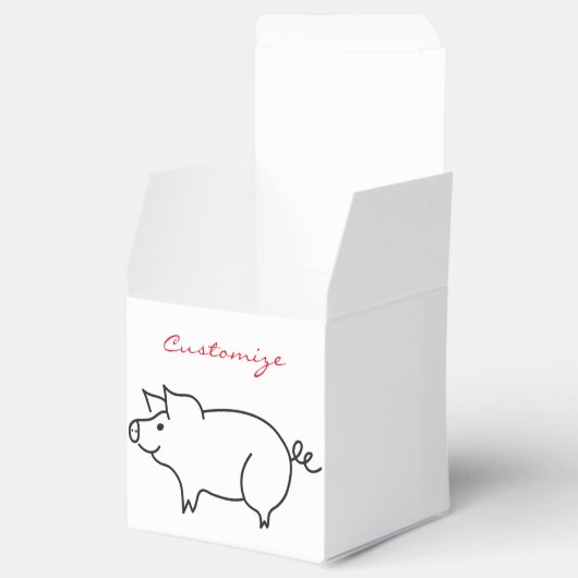 Varkensdier Thunder_Cove Bedankdoosjes (Geopend)