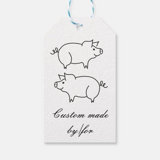 Varkensdier Thunder_Cove Cadeaulabel (Achterkant)