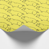 Varkensdier Thunder_Cove Cadeaupapier (Hoek)