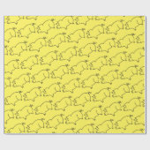 Varkensdier Thunder_Cove Cadeaupapier (Vlak)