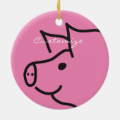 Varkensdier Thunder_Cove Keramisch Ornament (Achterkant)