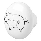 Varkensdier Thunder_Cove Keramische Knop (Rechts)