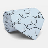 Varkensdier Thunder_Cove Stropdas (Opgerold)